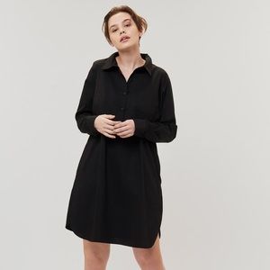 Universal Standard Rubicon Shirt Dress (Black)